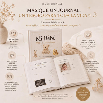 Journal Físico de Recuerdos de Mamá y Bebé