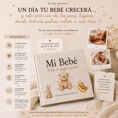 Journal Físico de Recuerdos de Mamá y Bebé